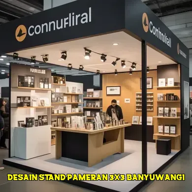 Desain Stand Pameran 3x3 Banyuwangi